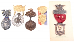 EARLY 20TH C. GRAND ARMY OF THE REPUBLIC (GAR) BADGES