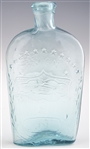19TH C. AMERICAN GLASS FLASKS - LOT OF 3