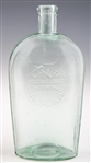 19TH C. AMERICAN GLASS FLASKS - LOT OF 3