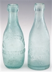 LATE 19TH CENTURY H.F. WHITHAM GLASS BOTTLES - LOT OF 2
