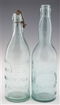 BIXEL BREWING & MALTING CO. BEER BOTTLES - LOT OF 2