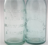 BIXEL BREWING & MALTING CO. BEER BOTTLES - LOT OF 2