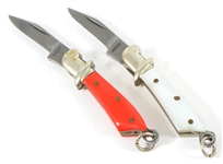 MINIATURE GERMAN FIGURAL SWORD POCKETKNIVES - LOT OF 2