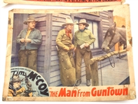 1950s FILM POSTERS AND LOBBY CARDS - LOT OF 12