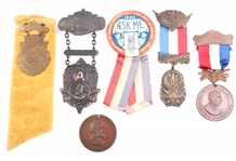 GRAND ARMY OF THE REPUBLIC STATE ENCAMPMENT BADGES