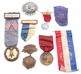 GRAND ARMY OF THE REPUBLIC STATE ENCAMPMENT BADGES