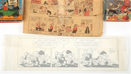 COMIC STRIP COLLECTIBLES - LOT OF 8