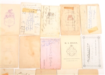 CARTES DE VISITE PORTRAITS OF MEN - LOT OF 38