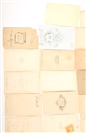 CARTES DE VISITE PORTRAITS OF MEN - LOT OF 38