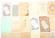 CDV PORTRAITS OF WOMEN & CHILDREN - LOT OF 30