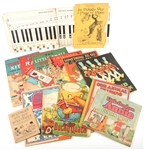 EARLY TO MID 20TH C. CHILDS ACTIVITY BOOKS - LOT OF 13
