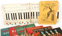 EARLY TO MID 20TH C. CHILD'S ACTIVITY BOOKS - LOT OF 13