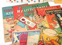 EARLY TO MID 20TH C. CHILD'S ACTIVITY BOOKS - LOT OF 13