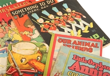 EARLY TO MID 20TH C. CHILD'S ACTIVITY BOOKS - LOT OF 13