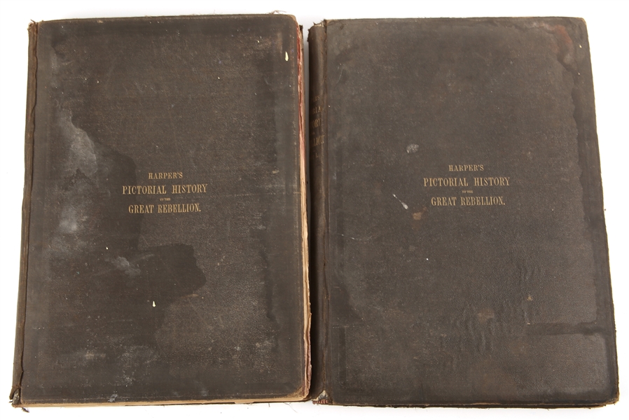 HARPERS PICTORIAL HIST. OF THE GREAT REBELLION I & II