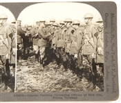 WWI ERA GENERAL PERSHING & 89TH DIVISION STEREOVIEW