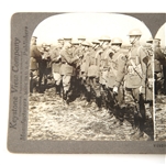 WWI ERA GENERAL PERSHING & 89TH DIVISION STEREOVIEW