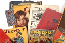 EARLY TO MID 20TH C. MAGAZINES AND EPHEMERA