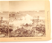 LATE 19TH C. STEREOVIEWS - GETTYSBURG & SANTA MARIA
