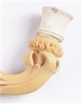 MEERSCHAUM CARVED FIGURAL PIPES - LOT OF 5