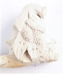MEERSCHAUM CARVED FIGURAL PIPES - LOT OF 5
