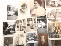1910s-1920s ERA FAMILY PHOTOGRAPHS - LOT OF 22