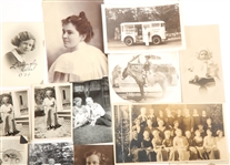 1910s-1920s ERA FAMILY PHOTOGRAPHS - LOT OF 22