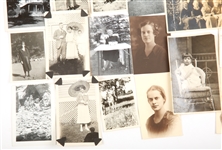 1910s-1920s ERA FAMILY PHOTOGRAPHS - LOT OF 22