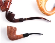 WOODEN TOBACCO PIPES - LOT OF 7