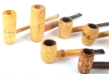 20TH C. CORN COB PIPES - LOT OF 13