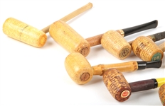 20TH C. CORN COB PIPES - LOT OF 13