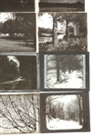 19TH C. LANTERN GLASS SLIDES - LANDSCAPES