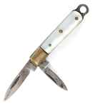MINIATURE MAUSSNER GERMANY MOTHER OF PEARL POCKETKNIFE