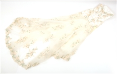 ALFRED ANGELO APPLIQUE MERMAID STYLE WEDDING DRESS