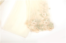 ALFRED ANGELO APPLIQUE MERMAID STYLE WEDDING DRESS