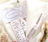 ALFRED ANGELO APPLIQUE MERMAID STYLE WEDDING DRESS