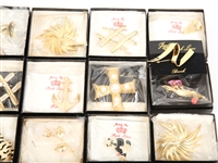 JEWELS BY PARK LANE COSTUME BROOCHES