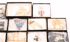 JEWELS BY PARK LANE COSTUME BROOCHES