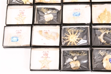 JEWELS BY PARK LANE COSTUME BROOCHES