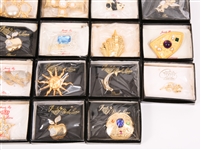 JEWELS BY PARK LANE COSTUME BROOCHES