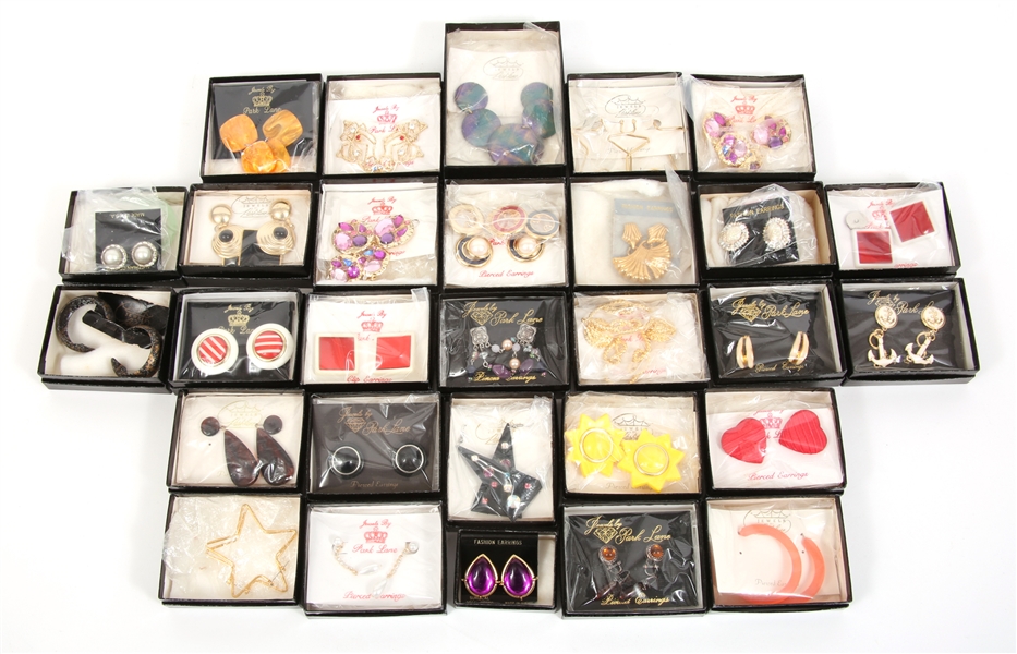 JEWELS BY PARK LANE COSTUME PIERCED EARRINGS