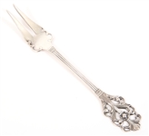 THORVALD MARTHINSEN .830 SILVER VIKING ROSE PICKLE FORK