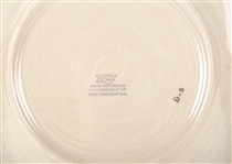 20TH CENTURY LIMITED RAILROAD BUFFALO CHINA NY PLATE