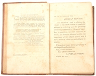 WALDO, S. | PRESIDENTS TOUR. SILAS ANDRUS, 1820