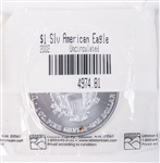 2004 .999 FINE AMERICAN SILVER EAGLES - LOT OF 3