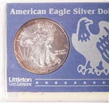 1997 .999 FINE AMERICAN SILVER EAGLES - LOT OF 3