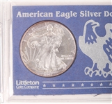 1997 .999 FINE AMERICAN SILVER EAGLES - LOT OF 3