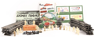 LIONEL TOY TRAIN ACCESSORIES - TRACKS STICKERS SOLDIERS