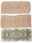 1860'S TALLAHASSEE RAILROAD OBSOLETE NOTES - LOT OF 15