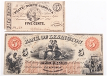 STATE OF NORTH CAROLINA NOTES - RALEIGH & LEXINGTON